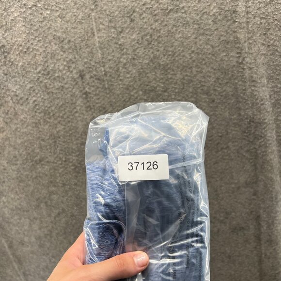 Under Armour Pullover Women XS Blue HeatGear 1/4 Zip Loose Long Sleeve Heather - Picture 10 of 10